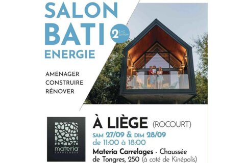 Venez découvrir CloisonAir au Salon Bati-Énergie les 27 et 28.09 à Liège !